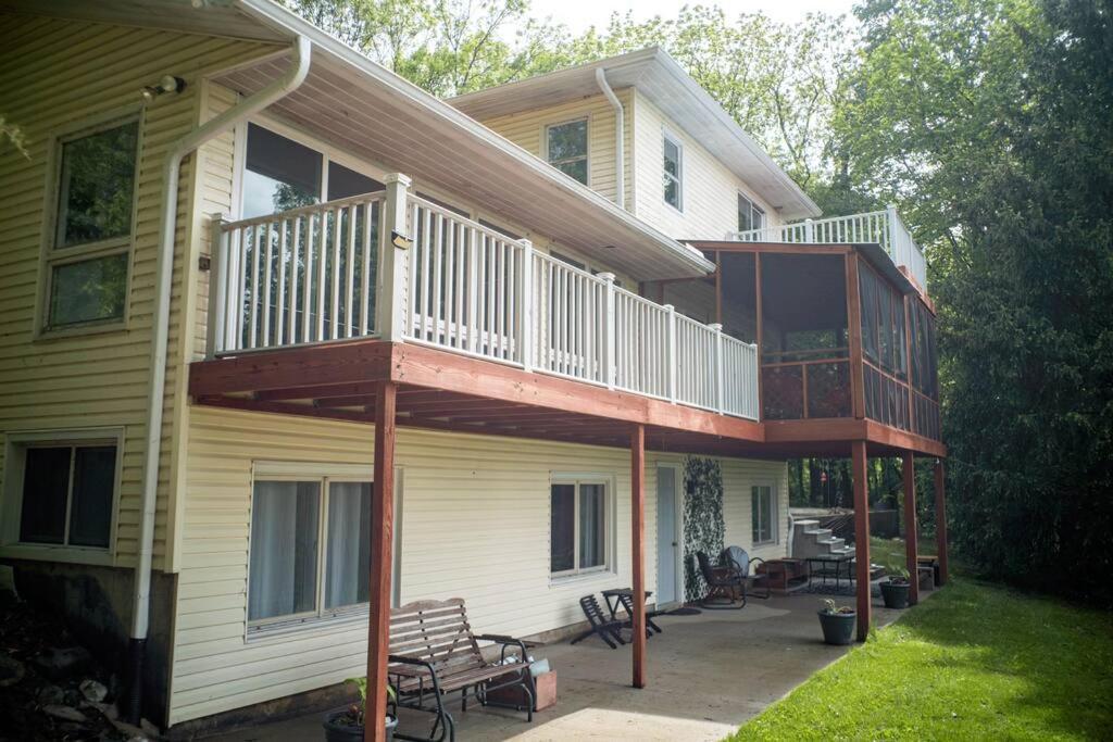 Finn'S Hideaway -Modern Family River Home Keokuk Exteriér fotografie