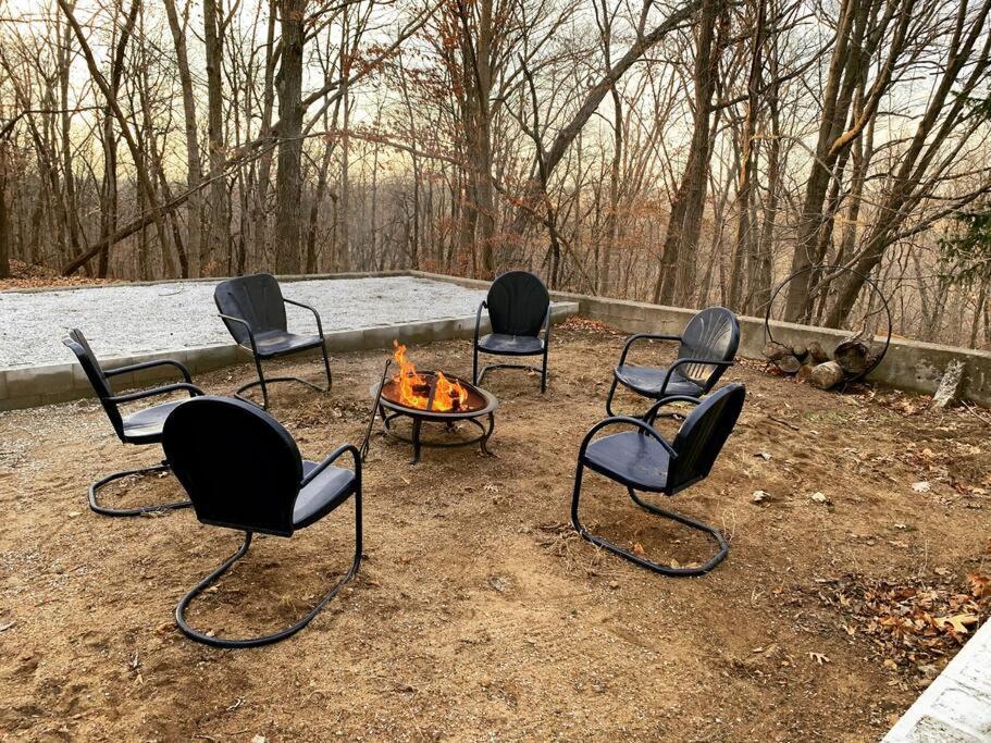 Finn'S Hideaway -Modern Family River Home Keokuk Exteriér fotografie
