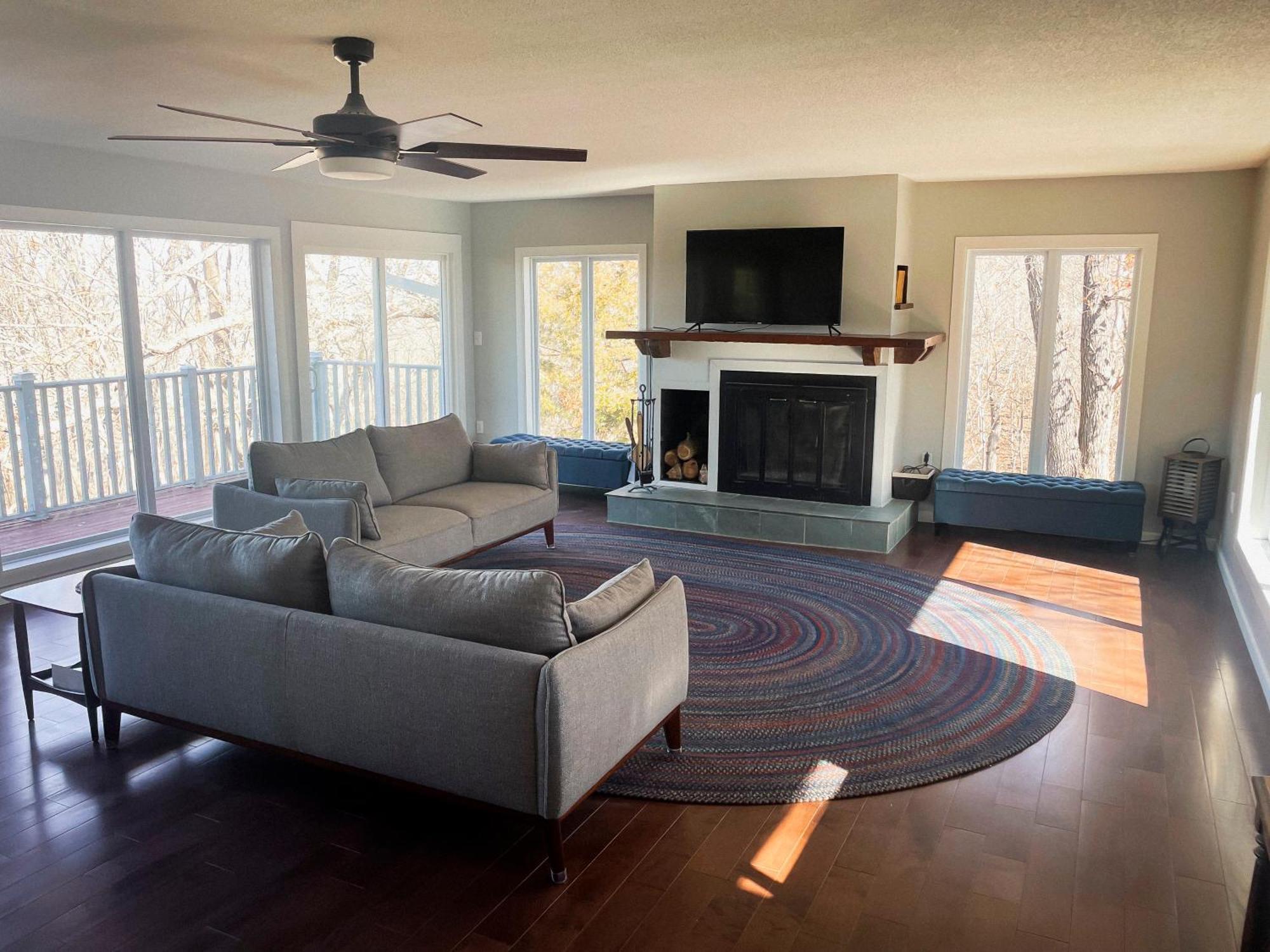 Finn'S Hideaway -Modern Family River Home Keokuk Exteriér fotografie